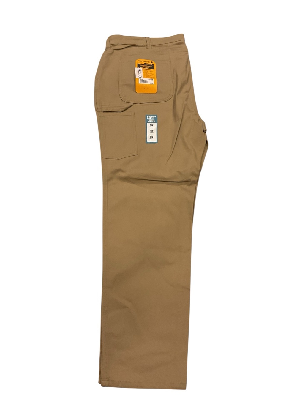 Carhartt Rugged Flex Relaxed Fit Canvas Pants Dark Khaki BN5113-W 20W Regular